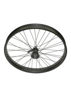 26 x 3.00 Fat Alloy Coaster Wheel 36 Spoke 14gBlack 3/8...